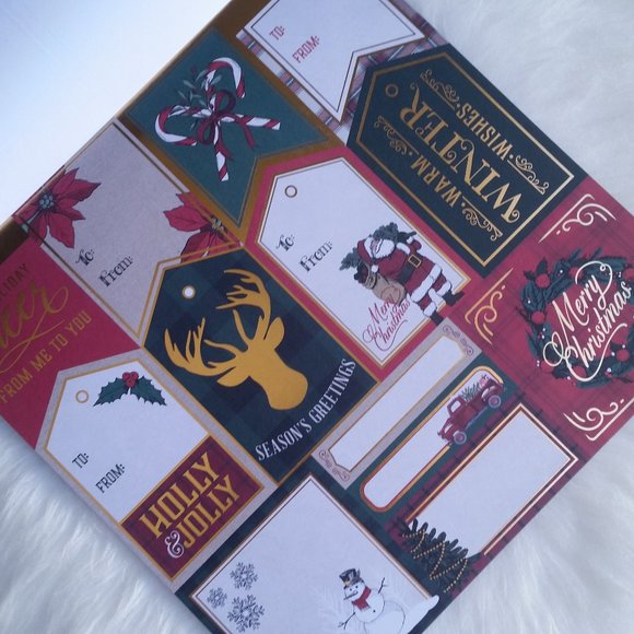 Christmas Farmhouse Paper Pad by Craft Smart - Picture 6 of 11